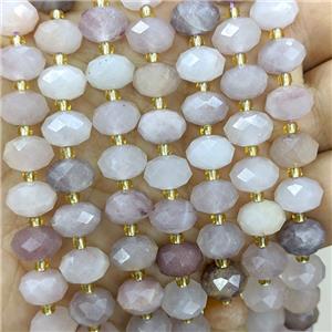Violet Jasper Beads Faceted Rondelle, approx 6-10mm