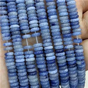 Natural Blue Aventurine Heishi Beads, approx 6mm