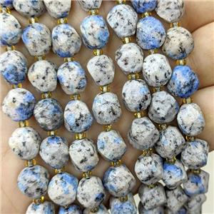 K2 Jasper Twist Beads B-Grade, approx 9-10mm