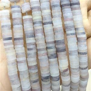 Purple Aventurine Heishi Beads Matte, approx 6mm