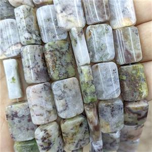 Natural Agate Rectangle Beads, approx 13-18mm