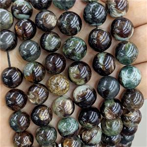 Natural Brazilian Biotite Beads Black B-Grade Smooth Round, approx 13mm