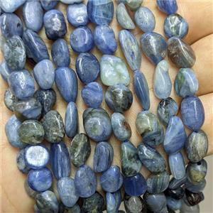 Natural Kyanite Chip Beads Freeform, approx 8-10mm