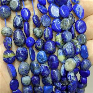 Natural Blue Lapis Lazuli Chip Beads Freeform, approx 8-10mm