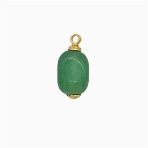 Green Aventurine Pendant, approx 7-9mm
