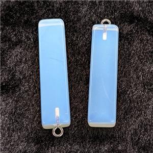 Opalite Stick Pendant, approx 13-50mm