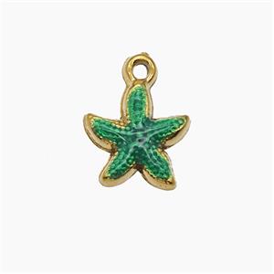 Stainless Steel Pendant, Gold plated, approx 10mm