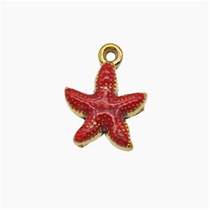 Stainless Steel Pendant, Gold plated, approx 10mm