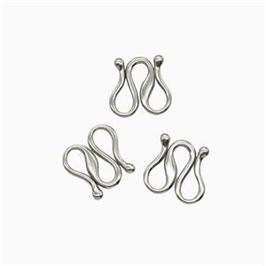 Raw Stainless Steel Connector, approx 7mm