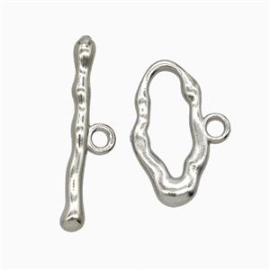Stainless Steel Toggle Clasp, approx 9-19mm, 25mm