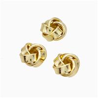 Copper Spacer Beads Gold Plated Rondelle, approx 8mm
