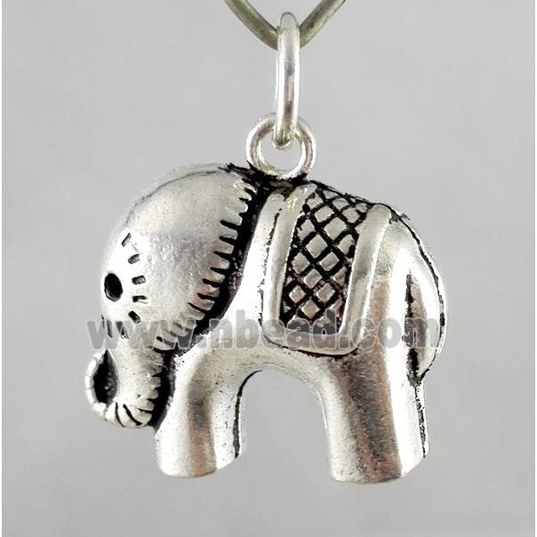 Thailand Sterling Silver pendant, antique silve