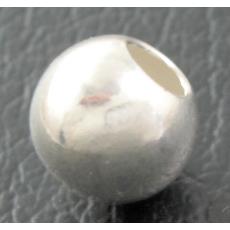 Sterling Silver Beads, round