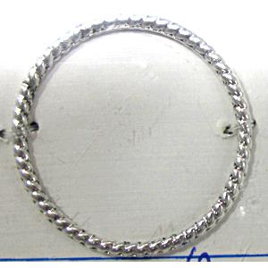 Tibetan Silver links, Non-Nickel