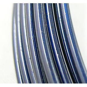 DarkBlue Aluminium flexible craft wire for necklace bacelet