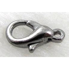 Black color Plated Alloy Claw Lobster Clasp