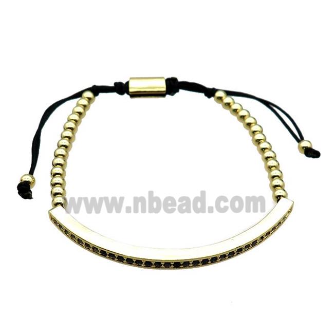 gold Brass adjustable Bracelets