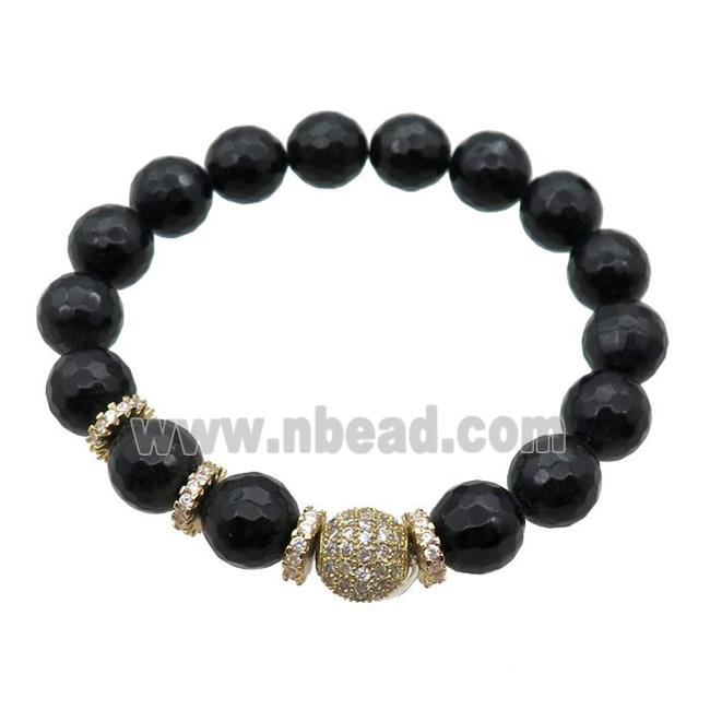 black Onyx Bracelets, stretchy