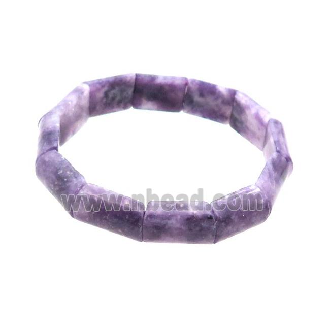Purple Lepidolite Bracelet Stretchy
