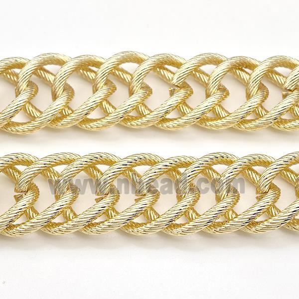 216 Stainless Steel Chain Gold Plated
