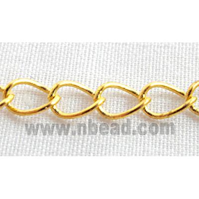 Gold Plated Copper Chain