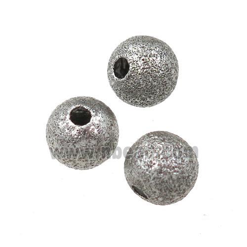 round Stainless Steel stardust beads