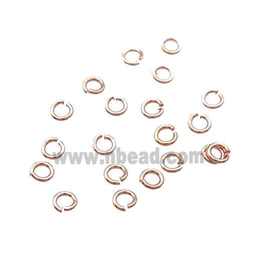 Copper Jump Ring Unfaded Rose Gold