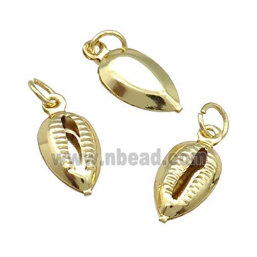 Copper Pendant Conch Unfade 18K Gold Plated