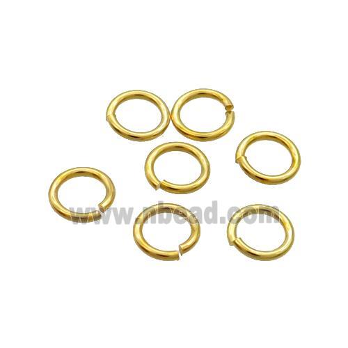 Copper Jump Ring Unfade Gold Plated