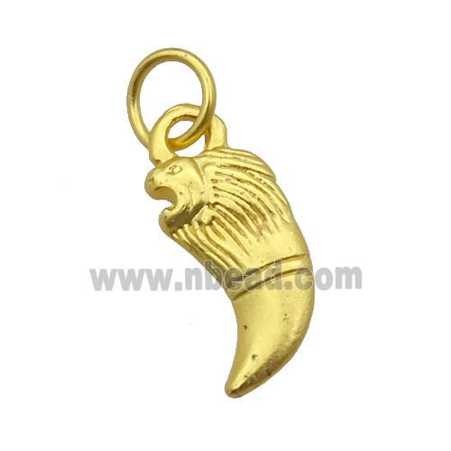 Copper Panther Pendant Gold Plated
