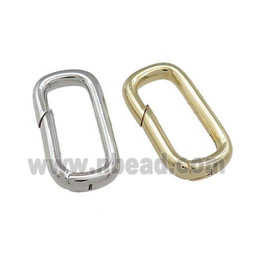 Copper Carabiner Clasp Mixed