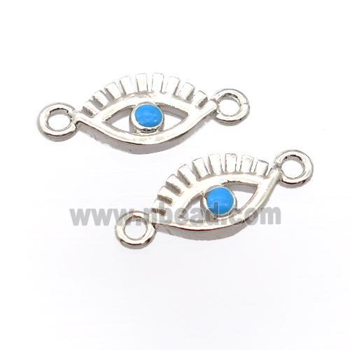 copper eye connector, platinum plated