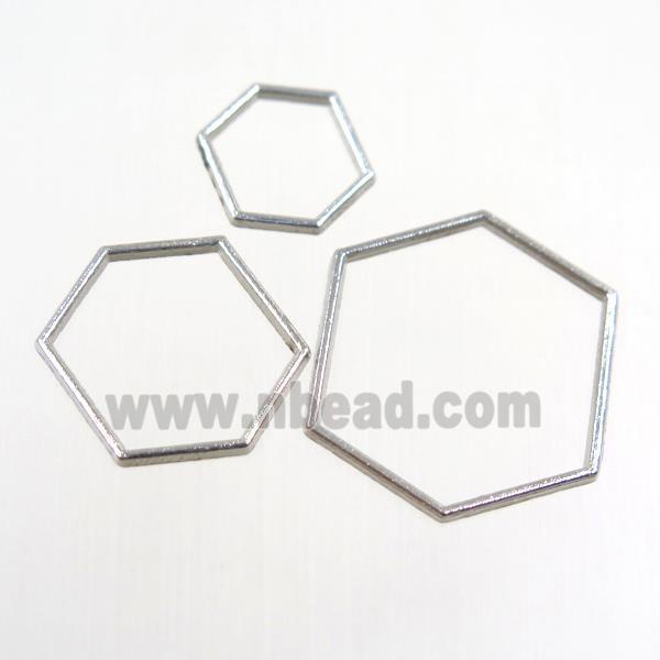 copper linker, hexagon, platinum