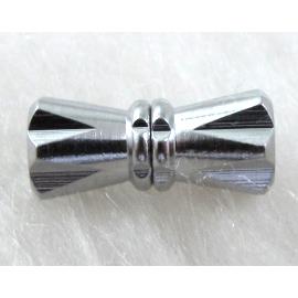 Chromium Plated Copper cord ending Clasp