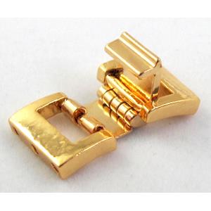 clip Watchstrap clasp, golden plated