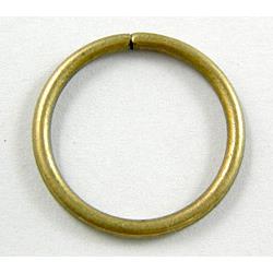 iron Jump Rings, antique bronze