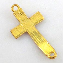 Bracelet bar, connector, gold