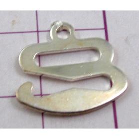 Platinum Plated Jewelry Findings Pendant, Copper, Nickel Free