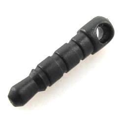 black dust plugs for cell phones or mp3 players