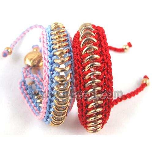 Fashion Bracelets, resizable, hand-made