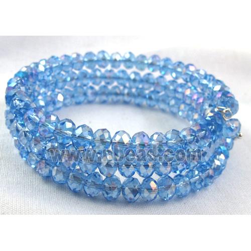 blue Chinese Crystal Bracelets