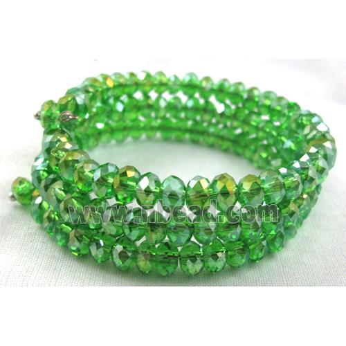 Chinese Crystal Bracelets, green