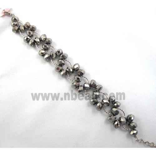 Chinese Crystal glass Bracelet