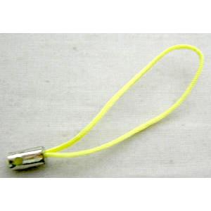 Yellow String hanger with ends tube