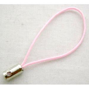 Mobile phone cord, pink