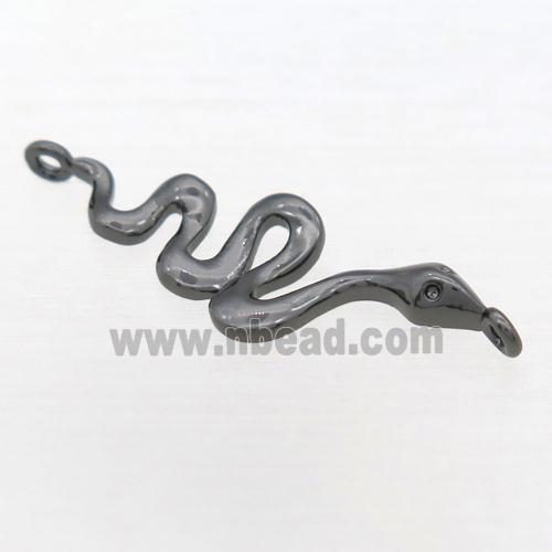copper snake connector, black plated