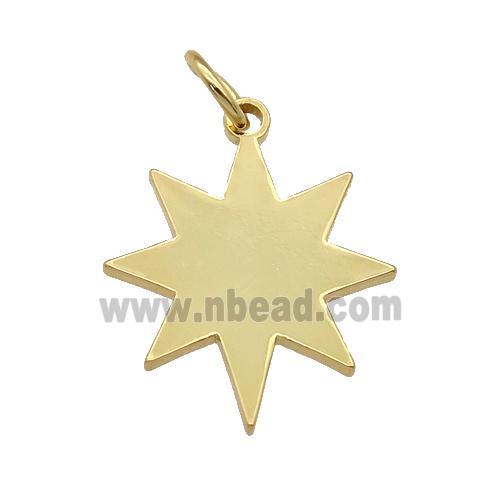 copper northStar, gold plated
