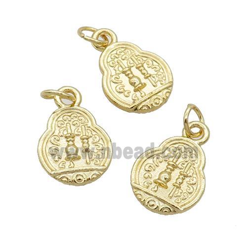 Alloy Charm Pendant 18K Gold Plated