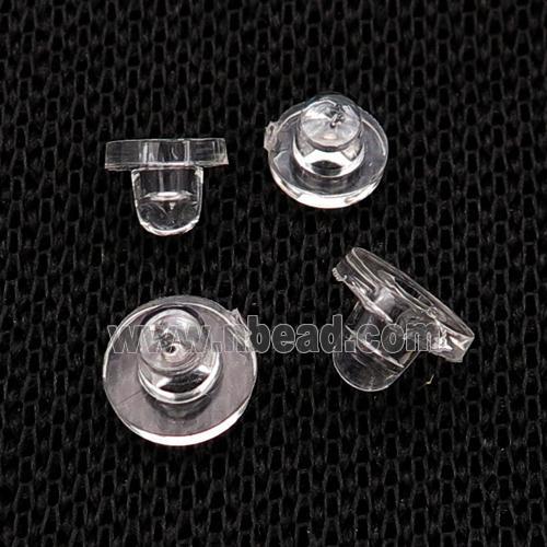 Silicon Earring Back Nut Clear