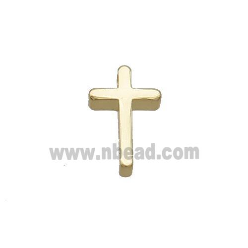 Copper Cross Pendant Gold Plated